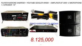 new speaker paket karaoke bagus