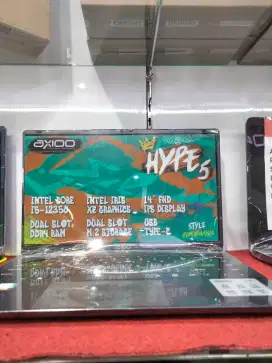 AXIOO HYPE 5 || BISA CICILAN