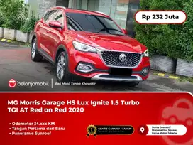 [ PANORAMIC ] MG HS Lux Ignite 1.5 TGI AT Red Panoramic 2020/2021