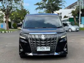 Toyota Alphard G ATPM 2019 Hitam Flash sale lebaran