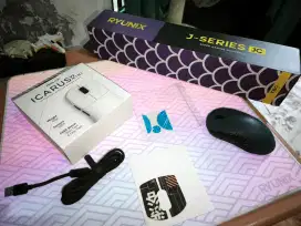 Mouse Press Play Icarus V.2 + mouse pad ryunix