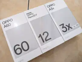 Oppo a60 ram 8/256 gb baru segel garansi resmi