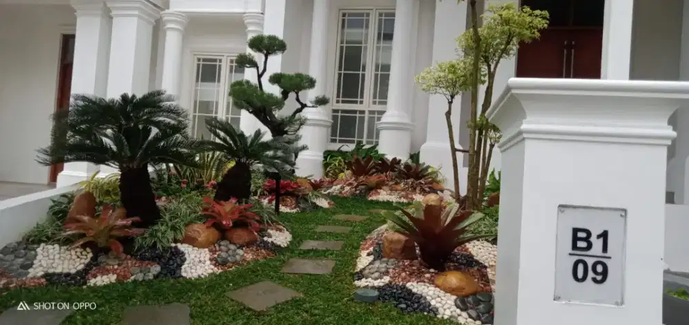 Membuat halaman rumah rapih dan lebih indah di pandang