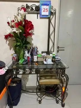Meja Rias + Stool (Tanpa Mirror)