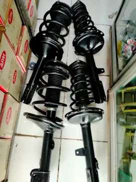 Shock absorber rubahan buat mobil Harrier dari airsus ke manual