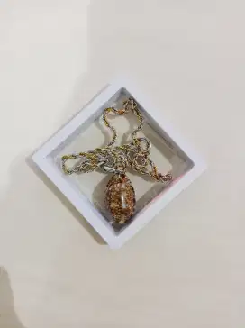 LIONTIN antik + KALUNG TITANIUM impor Harga 120 pas lokasi Cilebut