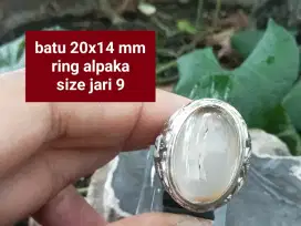 Cincin akik combong ganda