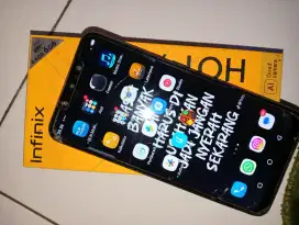 Hp Infinix hot 7pro 6/64 full set