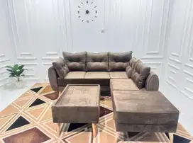 SOFA SUDUT RUANG TAMU