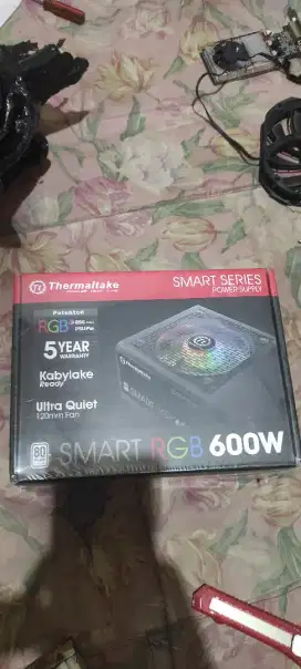 Baru PSU Thermaltake 600W PSU 600Watt 80 Plus power supply 600w