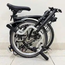 SEPEDA LIPAT BROMPTON M3L BLACK 2013 - ISTIMEWA