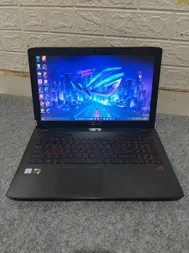 Di jual laptop Asus ROG GL552VX intel Core i7 gen6 (ram 32 / ssd 512)