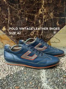 SEPATU KULIT ASLI POLO VINTAGE
