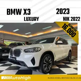 DP10% [Km16.000] X3 Luxury 2022 White / X1 Reg 2024 #AUTOHIGH
