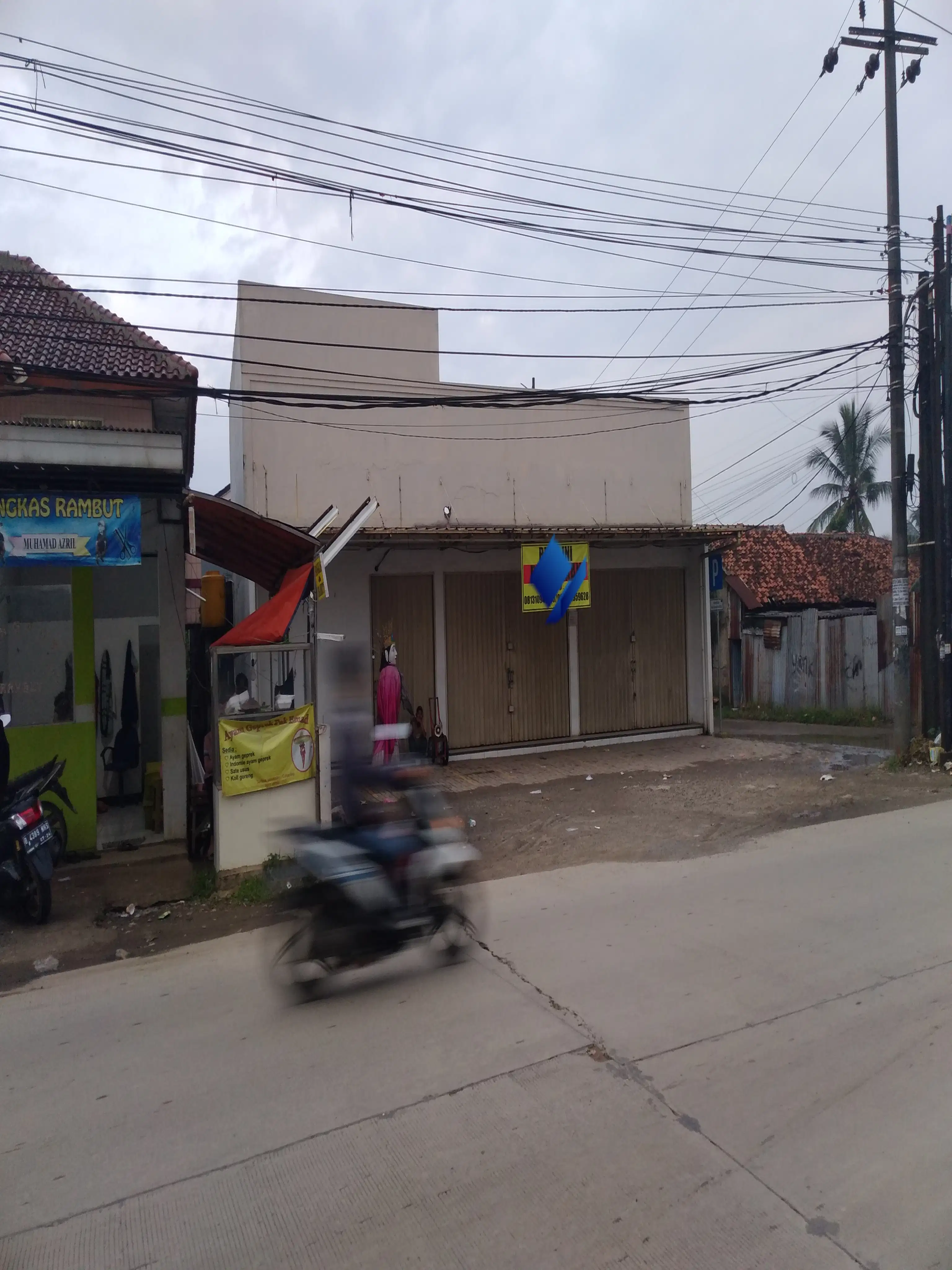 Disewa ruko ex indomaret legok Tangerang