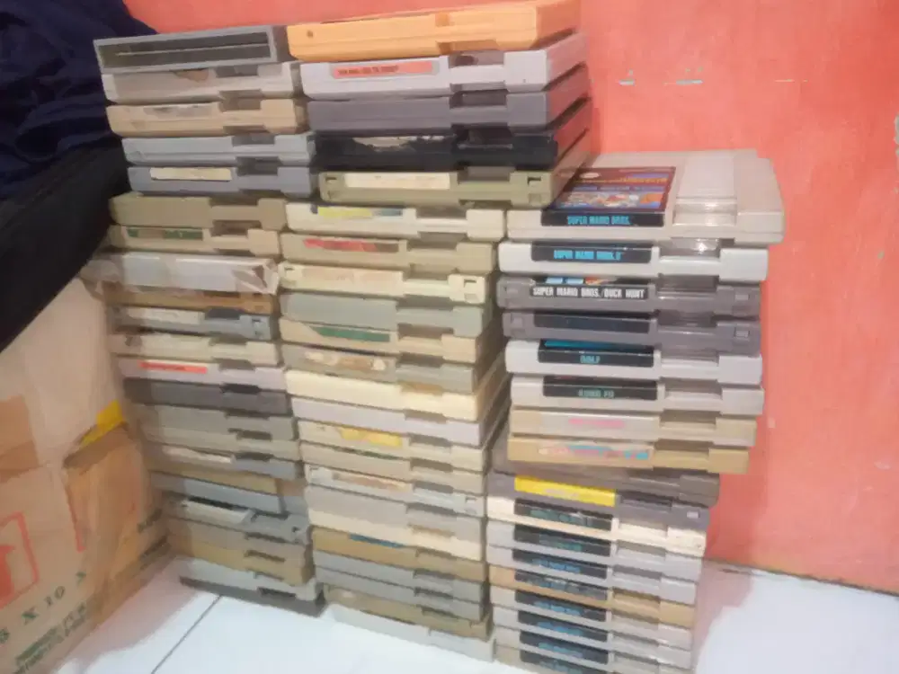 Kaset Nintendo nes ORI dan bootleg