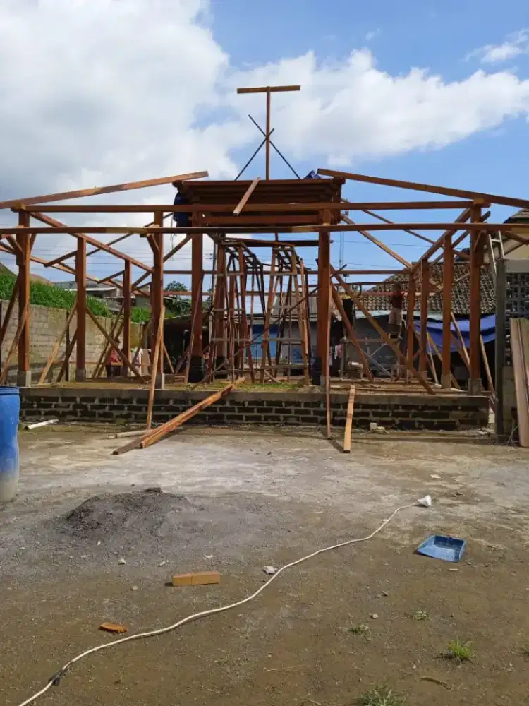 Joglo kayu jati baru