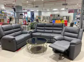 Banting harga sofa set recline bahan kokoh