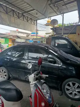 Jual mobil kesayangan Vios hitam matic,