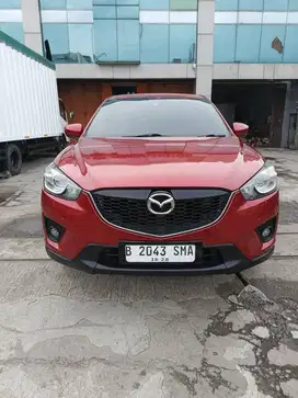 mazda cx-5 GT grand touring  2.5cc matic at 2014 merah antik km low