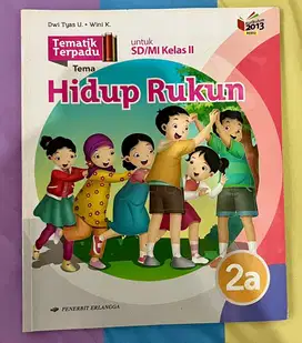 Jual buku Tematik Terpadu kelas 2