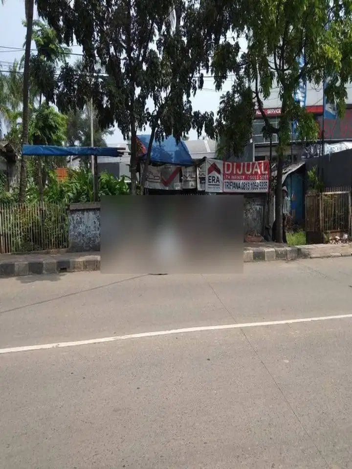 Tanah Komersil Iman Bonjol Karawaci Jalan Lebar Lokasi Strategis