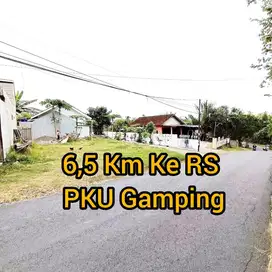 Tanah Strategis Tepi Jalan Aspal 5 Menit Perumahan Citra Grand Mutiara