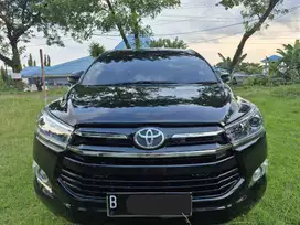 INNOVA V BENSIN MATIC 2019 2018 KM77RB FULL ORISINILAN BODY MULUS PUOL