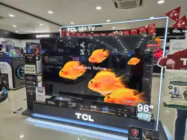 KREDIT LED TV TCL 98 INC PROMO BEBAS 1X ANGSURAN