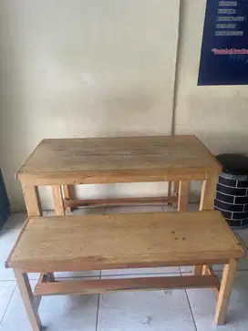 set meja makan warung