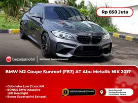 [KM 21RB] BMW M2 M 2 Coupe Sunroof (F87) AT Abu Metalik 2017/2018