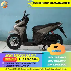 HONDA VARIO 150 OLD 2017 CASH/KREDIT SURAT LENGKAP PAJAK HIDUP