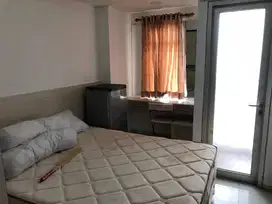 disewakan apartemen green lake sunter,studio furnished,view danau