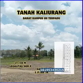 Ring 1 UII cocok Hunian dan bangun Kost , akses mobil leluasa