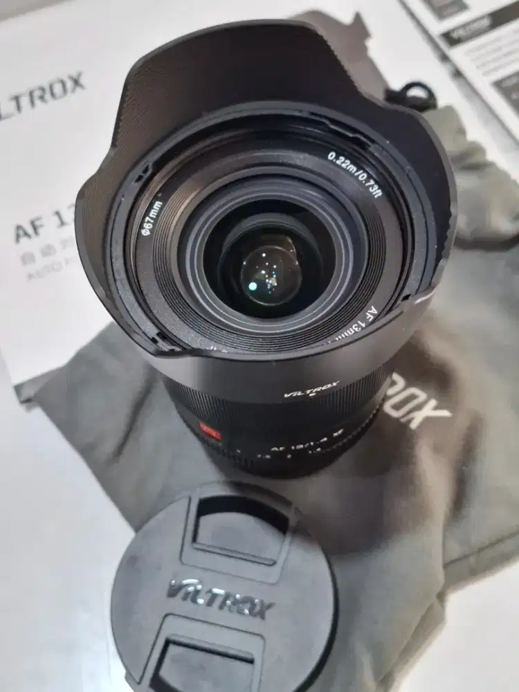 Lensa FUJI X Mount VILTROX 13mm f1.4 autofokus super tajam ultraWIDE