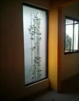Kantor anda adem&teduh dg pasang stiker sanblas dan kaca film