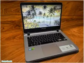 DIJUAL CEPAT LAPTOP ASUS Vivobook A407UF-I7 8550U-8GB RAM-256GB SSD