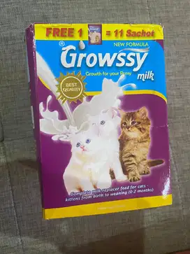 CAT MILK - GROWSY SACHET – 8 PCS - BARU