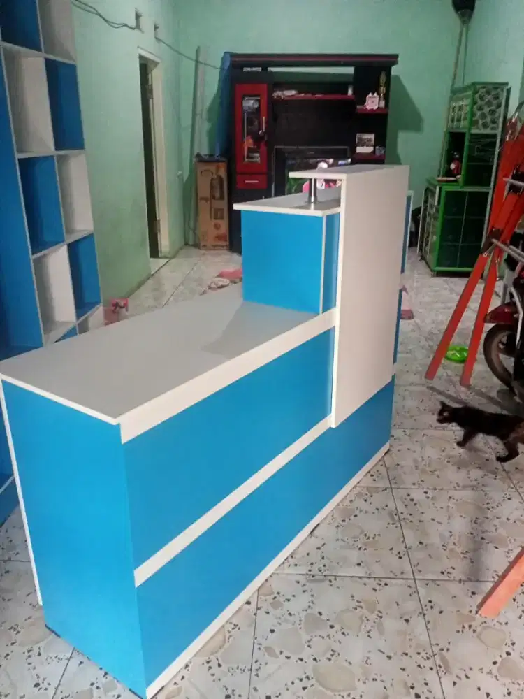MEJA KASIR MINIMALIS SERBA GUNA (MEJA KASIR SERBA GUNA)
