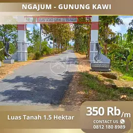 Ngajum Gunung Kawi Luas Lahan 1.5 Hektar