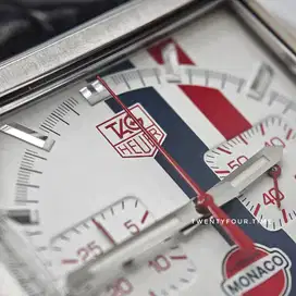 Jam Tangan Tag Heuer Monaco White Vintage Limited Edition