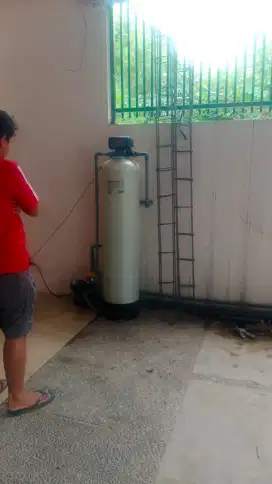 Filter air frp 1354 lengkap dengan handle automatic backwash