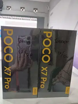 POCO X7 PRO 12/512 BARUU GARANSI RESMI SEGEL