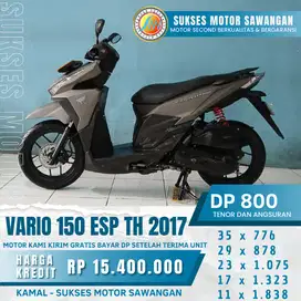 Masuk lagi nih Vario 150 th 2017 pemakaian normal tinggal gas Dp 800k