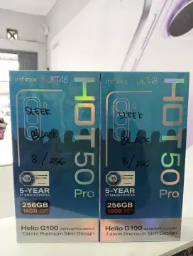 INFINIX HOT 50 PRO 16(8+8)/256 GARANSI RRSMI BARUU