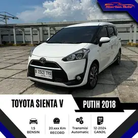 Toyota Sienta V 1.5 AT Tahun 2018 Km 20 Rb Antik Bergaransi Mesin