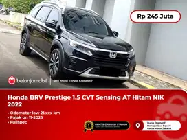 [ LOW KM ] Honda BRV BR-V Prestige 1.5 Sensing CVT Hitam 2022/2023