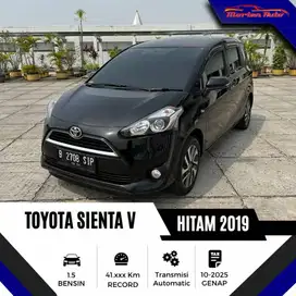 Toyota Sienta V 1.5 AT Tahun 2019 Km 41 Rb Bergaransi Mesin
