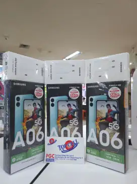 NEW SAMSUNG A06 5G RAM 6/128 GARANSI RESMI!!!