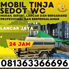 Mobil Tinja Sedot WC dan Melancarkan pipa tersumbat